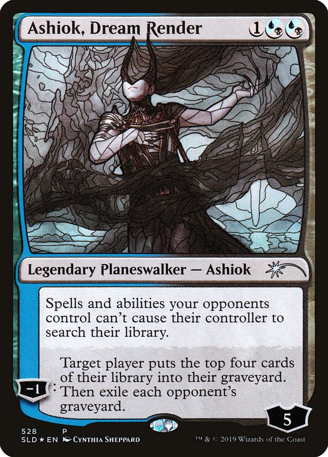 Ashiok, Dream Render (Stained Glass) [Secret Lair Drop Promos] | Exor Games Dartmouth