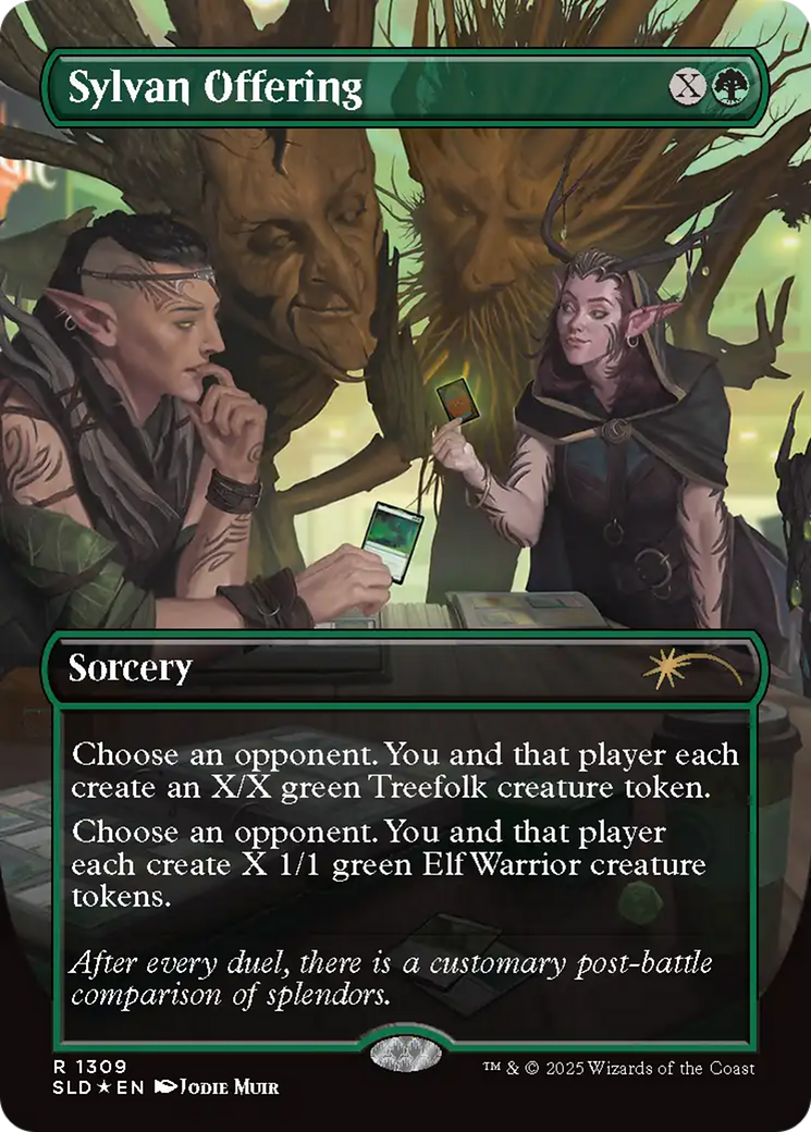 Sylvan Offering [Secret Lair Drop Series] | Exor Games Dartmouth