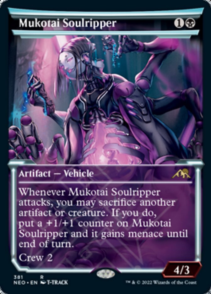 Mukotai Soulripper (Showcase Soft Glow) [Kamigawa: Neon Dynasty] | Exor Games Dartmouth