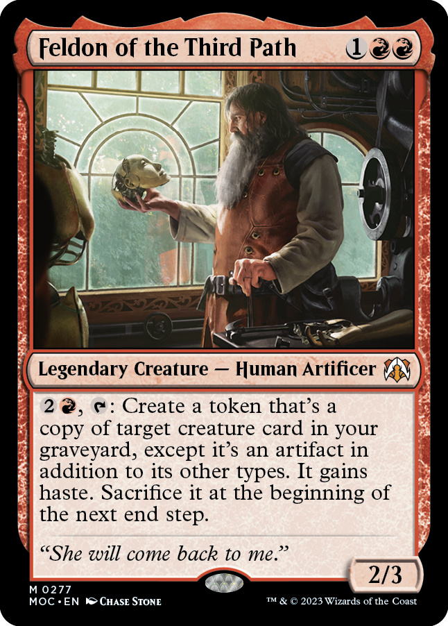 Feldon of the Third Path [March of the Machine Commander] | Exor Games Dartmouth