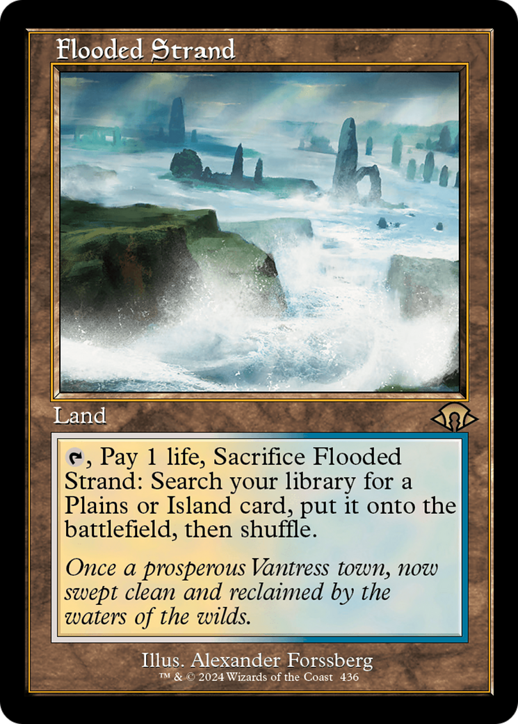 Flooded Strand (Retro) [Modern Horizons 3] | Exor Games Dartmouth