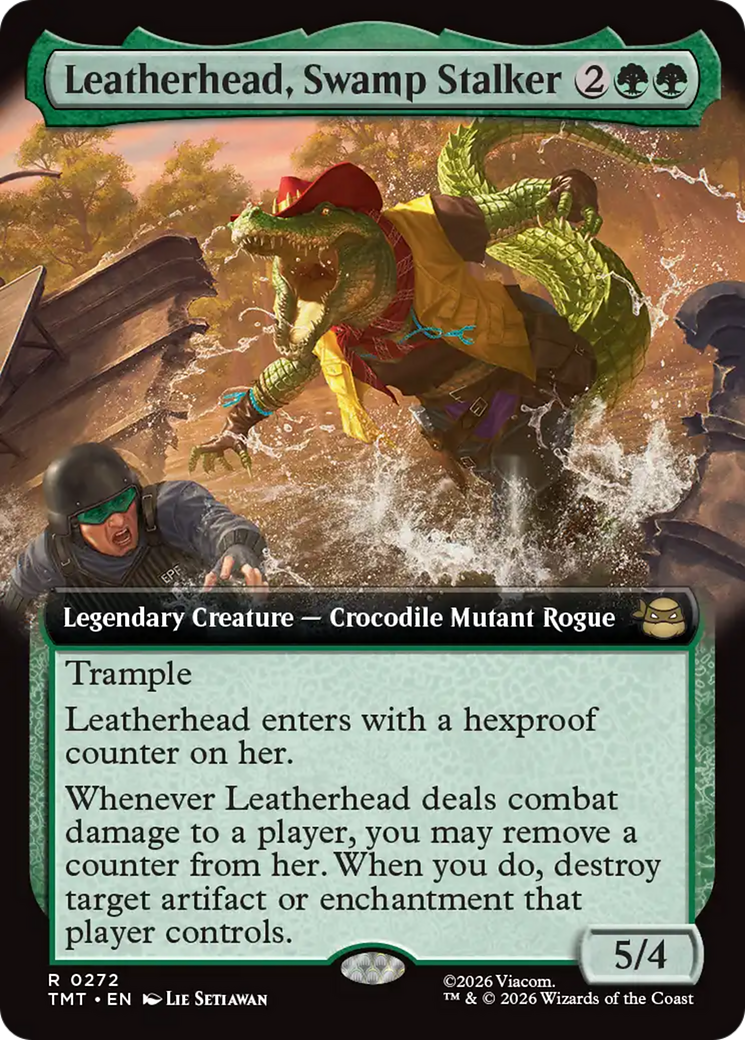Leatherhead, Swamp Stalker (Extended Art) [Teenage Mutant Ninja Turtles] | Exor Games Dartmouth