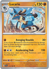 Lucario (114/198) [Scarlet & Violet: Base Set] | Exor Games Dartmouth