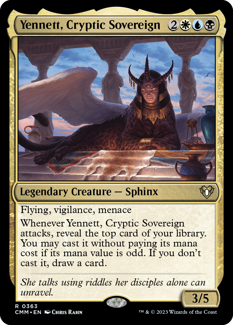 Yennett, Cryptic Sovereign [Commander Masters] | Exor Games Dartmouth