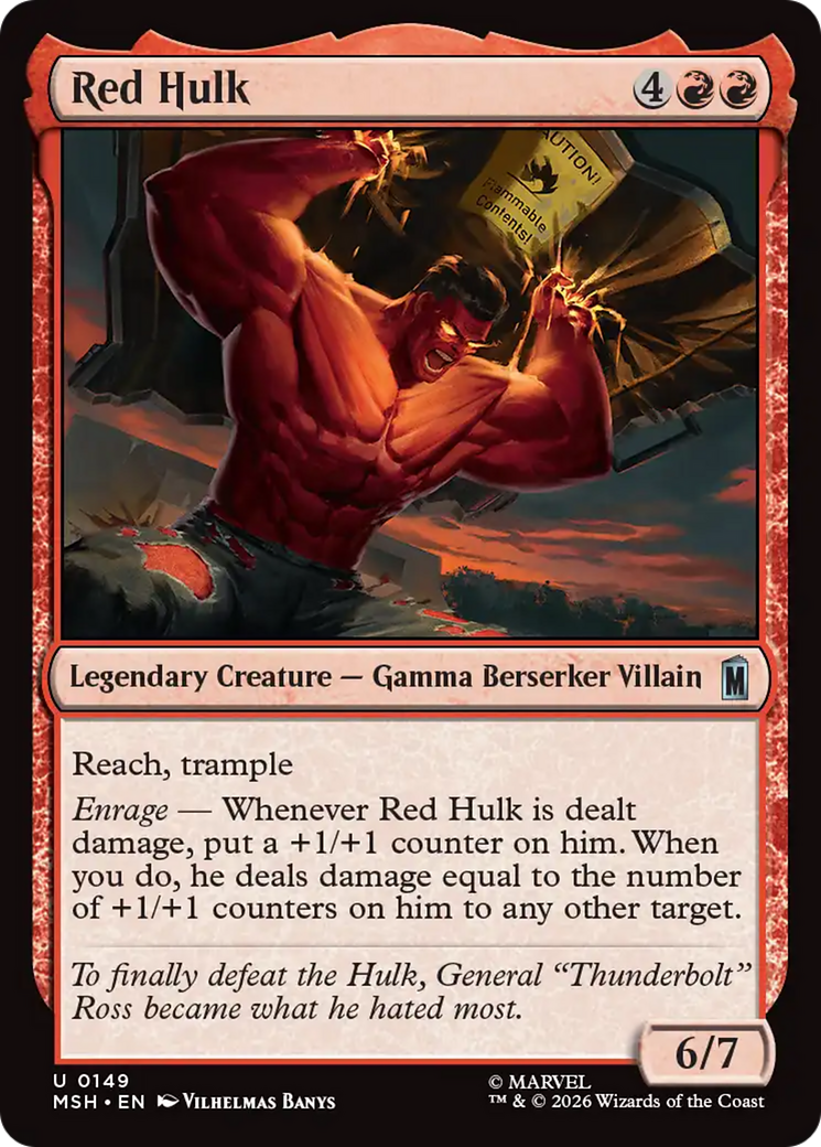 Red Hulk [Marvel Super Heroes] | Exor Games Dartmouth