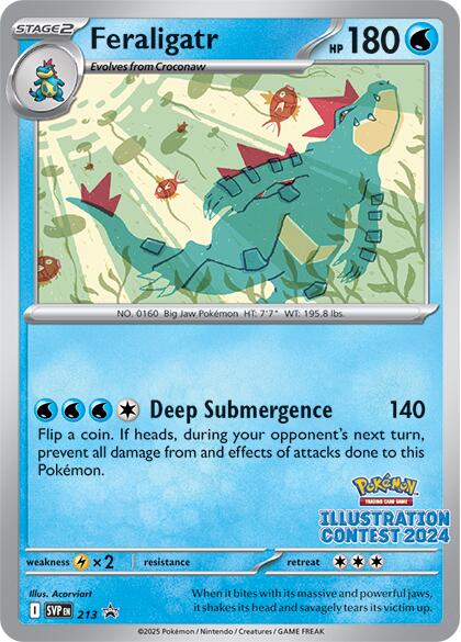 Feraligatr (213) [Scarlet & Violet: Black Star Promos] | Exor Games Dartmouth