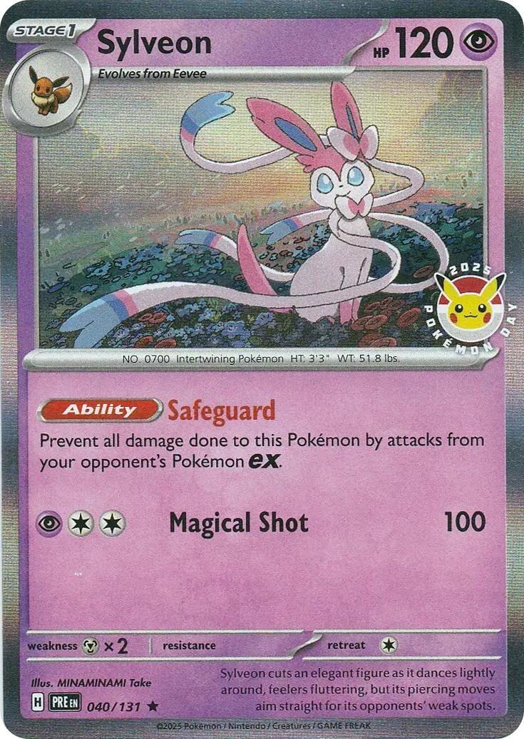 Sylveon (040/131) (Pokemon Day) [Scarlet & Violet: Prismatic Evolutions] | Exor Games Dartmouth