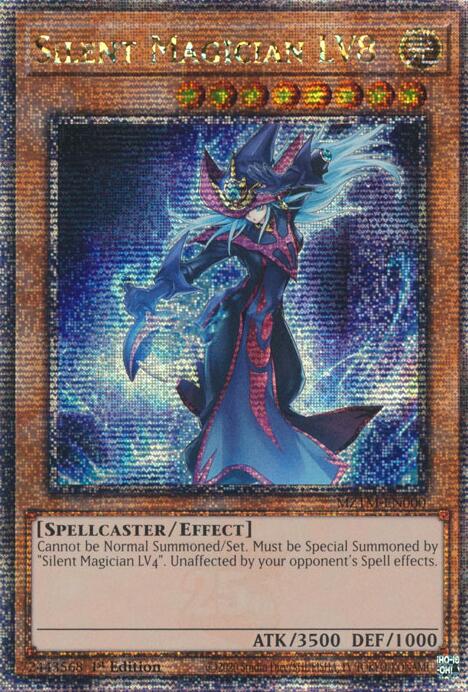 Silent Magician LV8 [MZTM-EN000] Quarter Century Secret Rare | Exor Games Dartmouth