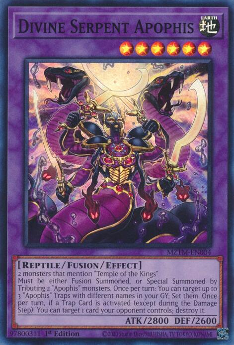 Divine Serpent Apophis [MZTM-EN004] Super Rare | Exor Games Dartmouth