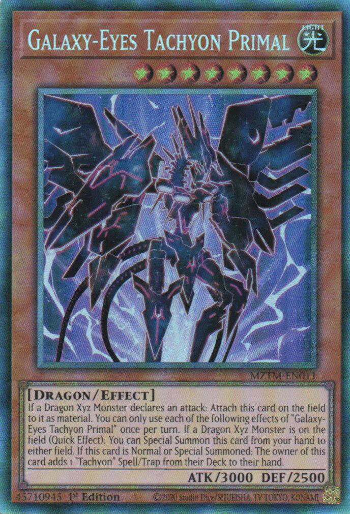 Galaxy-Eyes Tachyon Primal (Collector's Rare) [MZTM-EN011] Collector's Rare | Exor Games Dartmouth