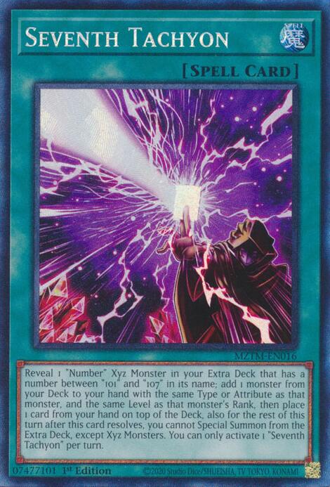 Seventh Tachyon (Collector's Rare) [MZTM-EN016] Collector's Rare | Exor Games Dartmouth