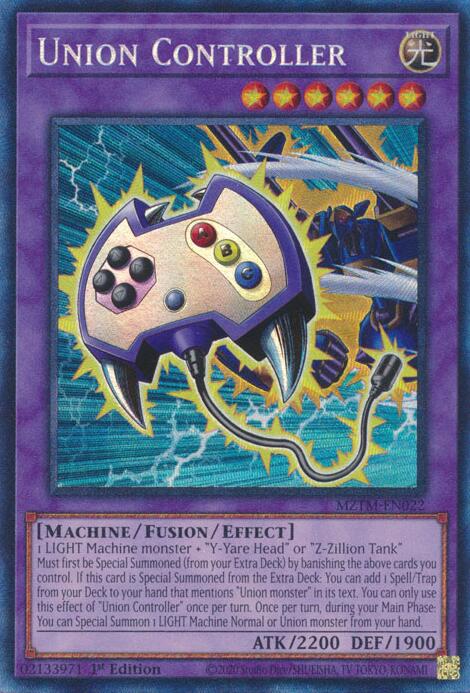 Union Controller (Collector's Rare) [MZTM-EN022] Collector's Rare | Exor Games Dartmouth
