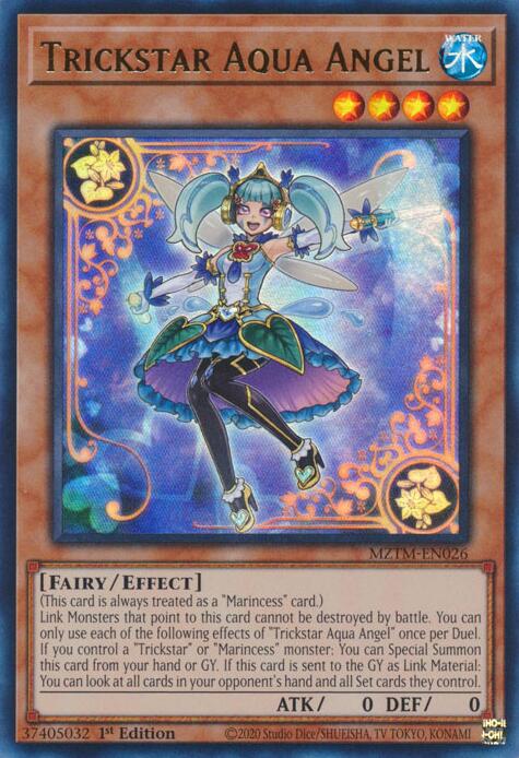 Trickstar Aqua Angel [MZTM-EN026] Ultra Rare | Exor Games Dartmouth