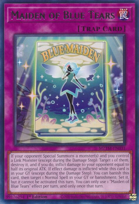 Maiden of Blue Tears [MZTM-EN031] Rare | Exor Games Dartmouth