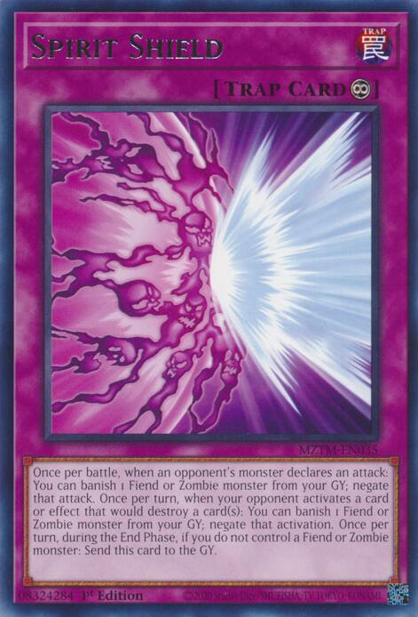 Spirit Shield [MZTM-EN035] Rare | Exor Games Dartmouth