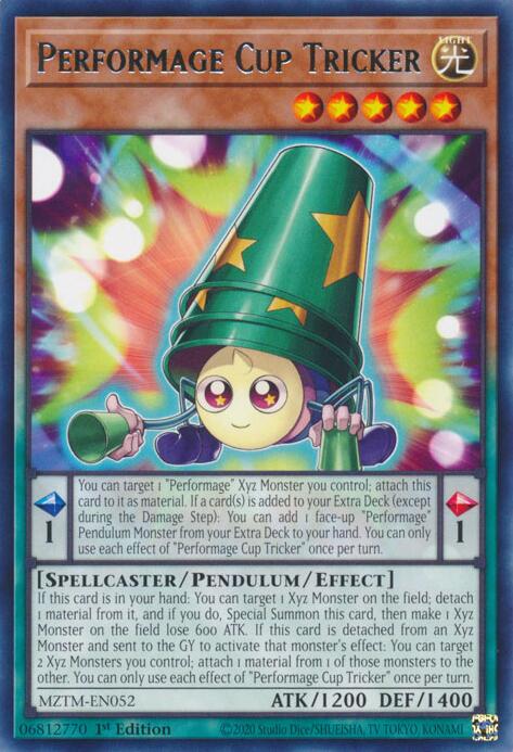 Performage Cup Tricker [MZTM-EN052] Rare | Exor Games Dartmouth