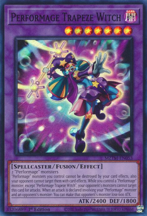 Performage Trapeze Witch [MZTM-EN053] Super Rare | Exor Games Dartmouth