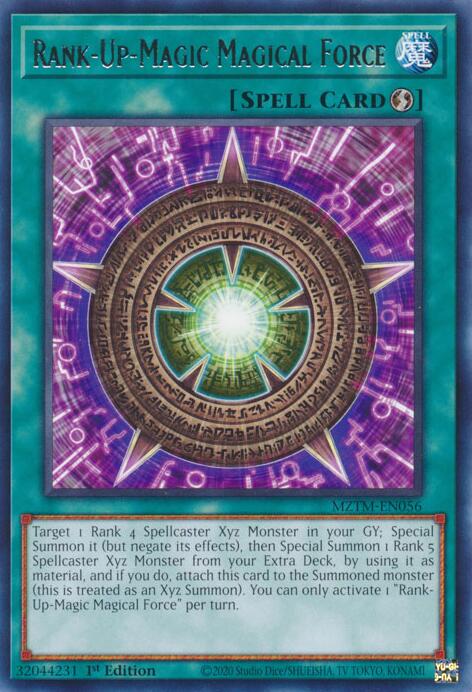 Rank-Up-Magic Magical Force [MZTM-EN056] Rare | Exor Games Dartmouth