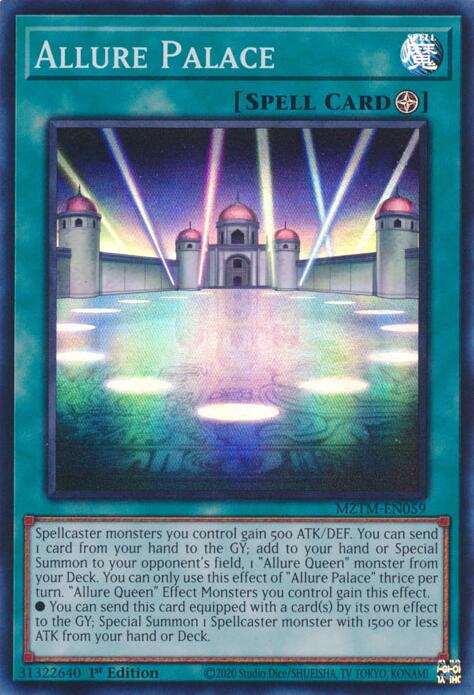 Allure Palace [MZTM-EN059] Super Rare | Exor Games Dartmouth