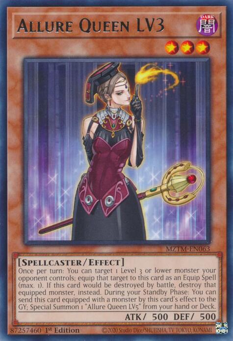 Allure Queen LV3 [MZTM-EN063] Rare | Exor Games Dartmouth