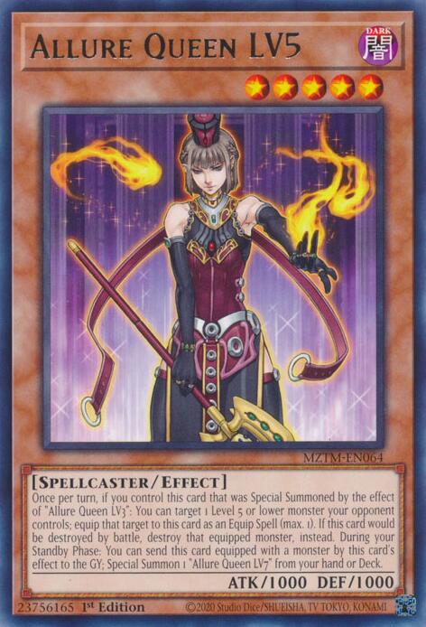 Allure Queen LV5 [MZTM-EN064] Rare | Exor Games Dartmouth