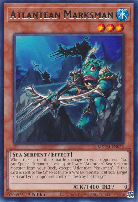 Atlantean Marksman [MZTM-EN072] Rare | Exor Games Dartmouth