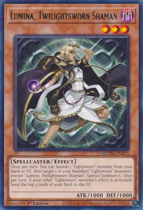Lumina, Twilightsworn Shaman [MZTM-EN075] Rare | Exor Games Dartmouth