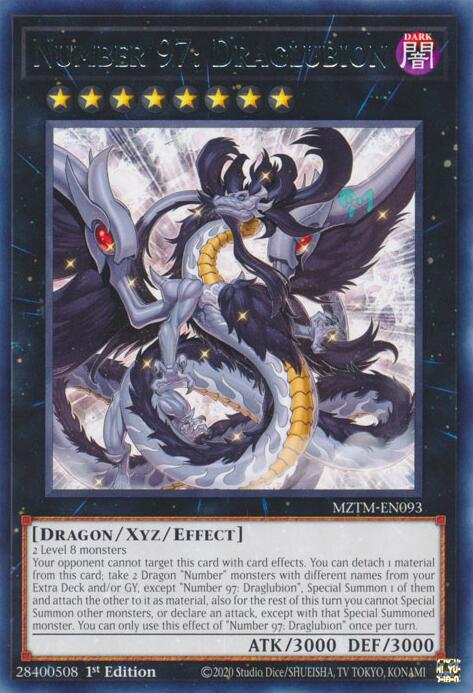 Number 97: Draglubion [MZTM-EN093] Rare | Exor Games Dartmouth