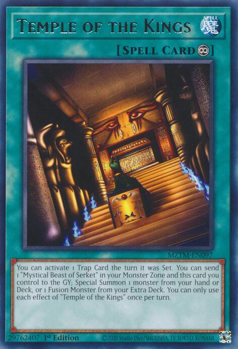 Temple of the Kings [MZTM-EN097] Rare | Exor Games Dartmouth