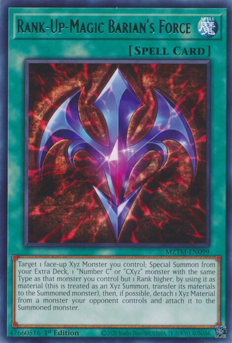Rank-Up-Magic Barian's Force [MZTM-EN099] Rare | Exor Games Dartmouth