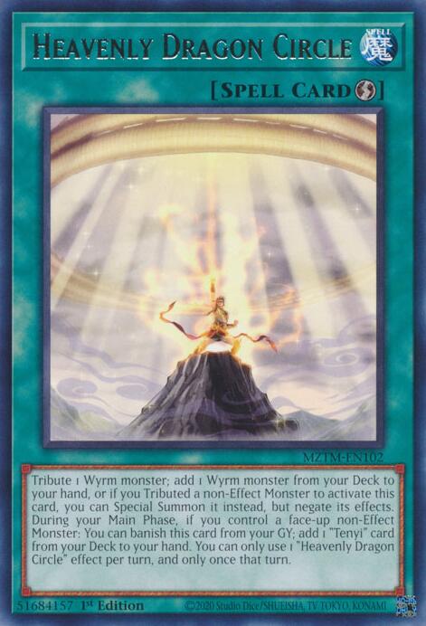 Heavenly Dragon Circle [MZTM-EN102] Rare | Exor Games Dartmouth