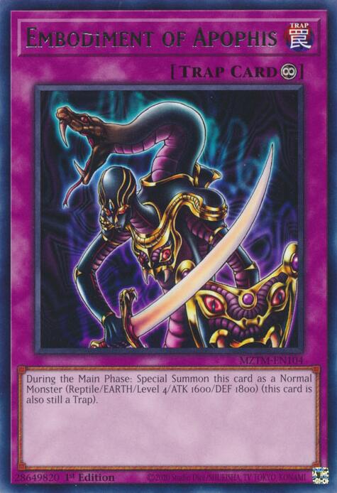Embodiment of Apophis [MZTM-EN104] Rare | Exor Games Dartmouth