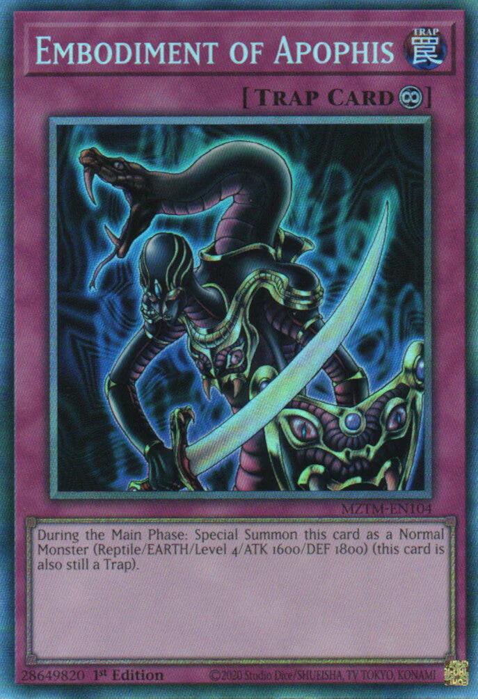 Embodiment of Apophis (Collector's Rare) [MZTM-EN104] Collector's Rare | Exor Games Dartmouth