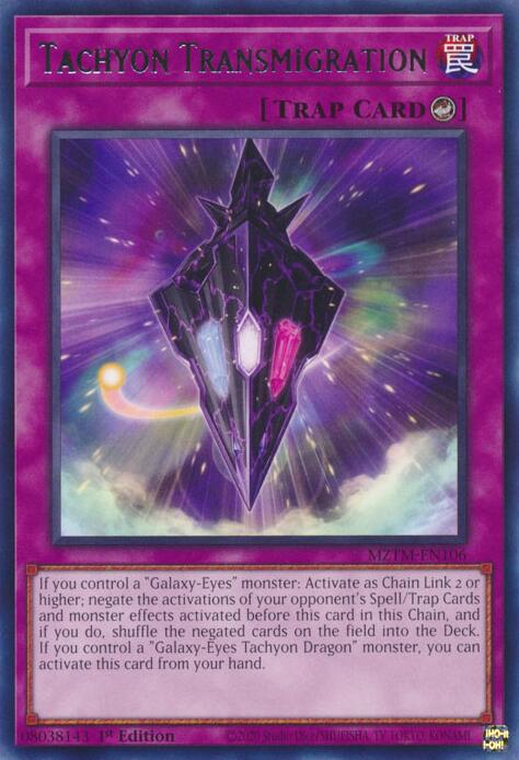 Tachyon Transmigration [MZTM-EN106] Rare | Exor Games Dartmouth