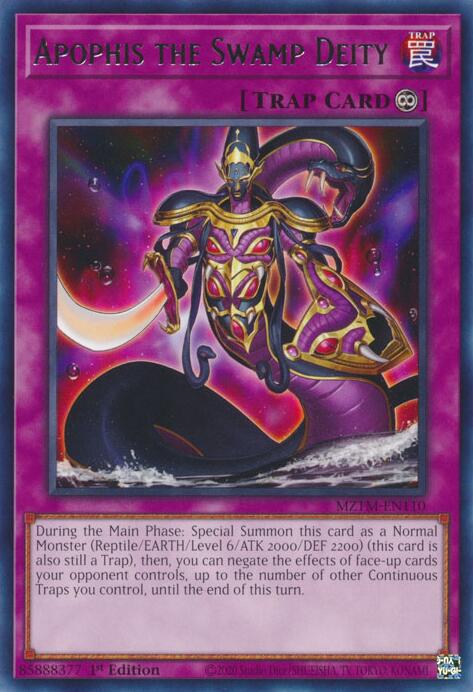 Apophis the Swamp Deity [MZTM-EN110] Rare | Exor Games Dartmouth