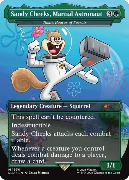 Sandy Cheeks, Martial Astronaut - Toski, Bearer of Secrets [Secret Lair Drop Series] | Exor Games Dartmouth