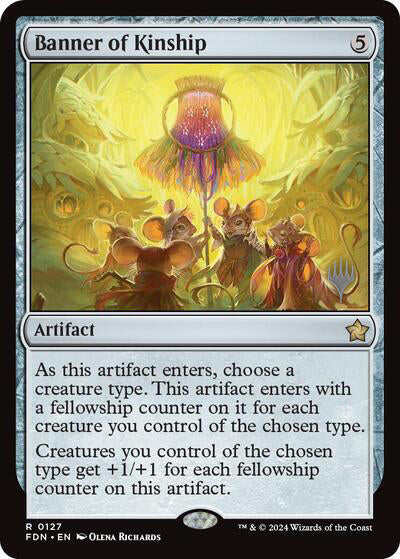 Banner of Kinship (Promo Pack) [Foundations Promos] | Exor Games Dartmouth