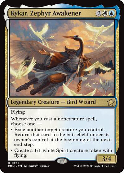 Kykar, Zephyr Awakener (Promo Pack) [Foundations Promos] | Exor Games Dartmouth