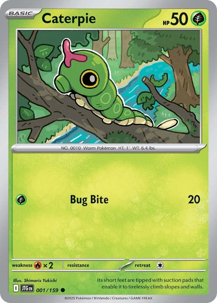Caterpie (001/159) [Scarlet & Violet: Journey Together] | Exor Games Dartmouth