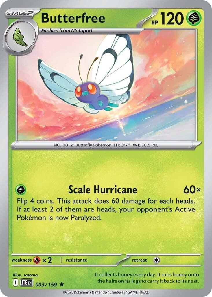 Butterfree (003/159) [Scarlet & Violet: Journey Together] | Exor Games Dartmouth