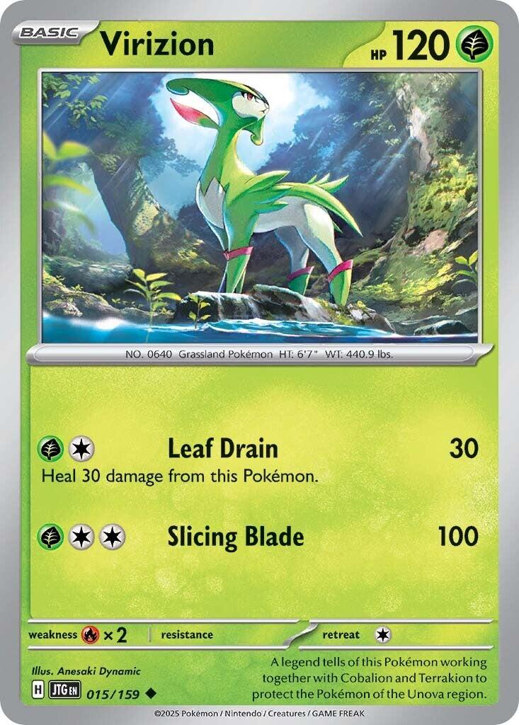 Virizion (015/159) [Scarlet & Violet: Journey Together] | Exor Games Dartmouth