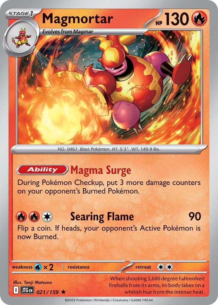 Magmortar (021/159) [Scarlet & Violet: Journey Together] | Exor Games Dartmouth
