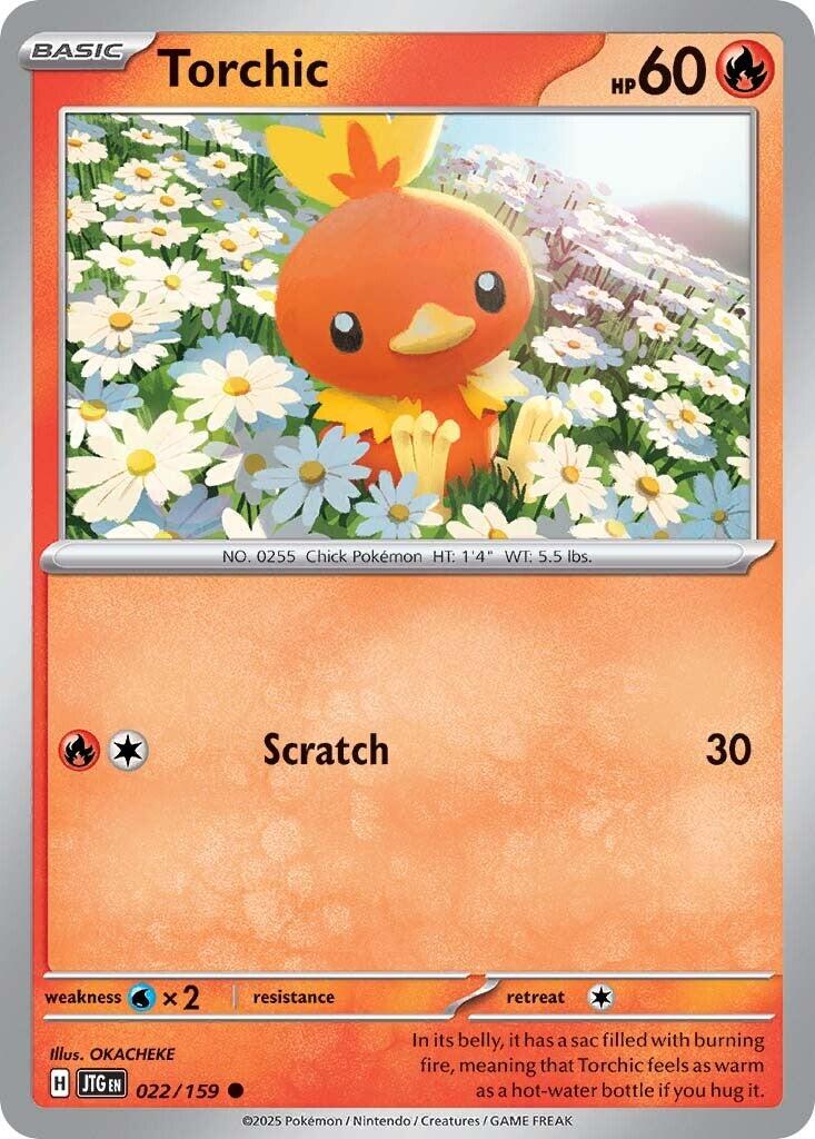Torchic (022/159) [Scarlet & Violet: Journey Together] | Exor Games Dartmouth