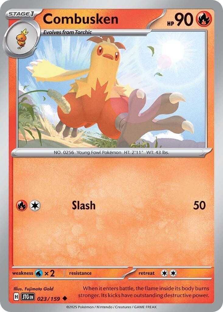 Combusken (023/159) [Scarlet & Violet: Journey Together] | Exor Games Dartmouth