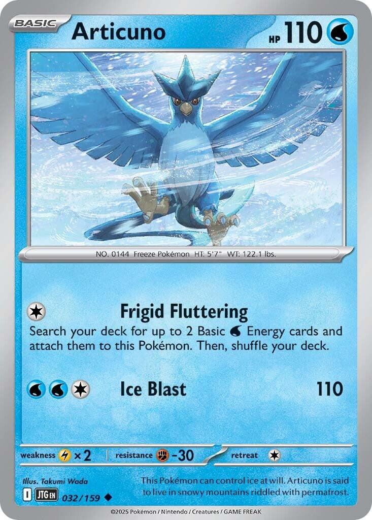 Articuno (032/159) [Scarlet & Violet: Journey Together] | Exor Games Dartmouth