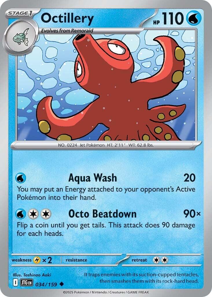 Octillery (034/159) [Scarlet & Violet: Journey Together] | Exor Games Dartmouth