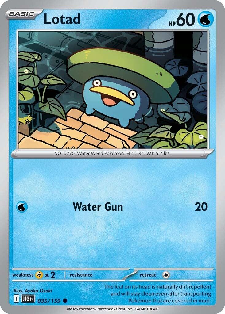 Lotad (035/159) [Scarlet & Violet: Journey Together] | Exor Games Dartmouth