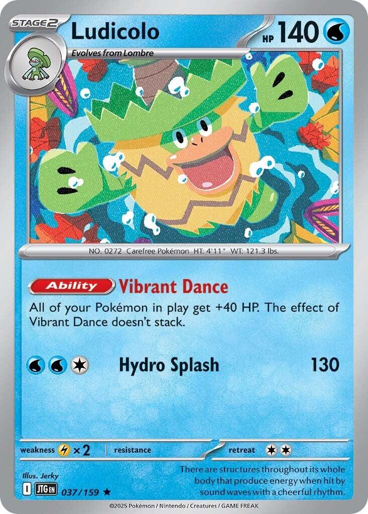 Ludicolo (037/159) [Scarlet & Violet: Journey Together] | Exor Games Dartmouth