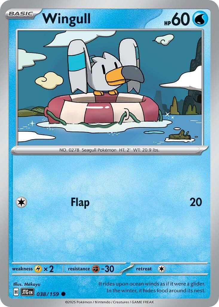 Wingull (038/159) [Scarlet & Violet: Journey Together] | Exor Games Dartmouth