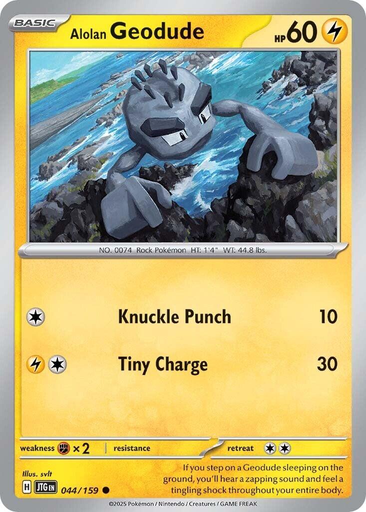 Alolan Geodude (044/159) [Scarlet & Violet: Journey Together] | Exor Games Dartmouth